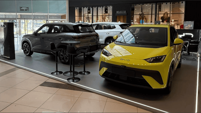 Tecnología híbrida y fuerte apuesta china: una firma top de autos eléctricos desembarca a pasos de Funes